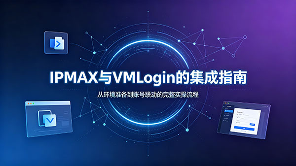 IPMAX与VMLogin的集成指南